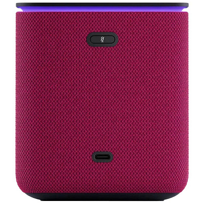 Умная колонка Яндекс Станция Миди с Алисой на YaGPT малиновый