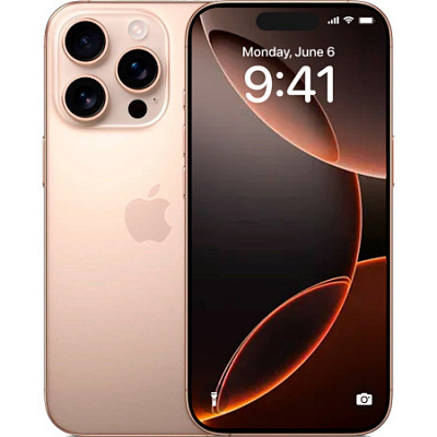 Смартфон Apple iPhone 16 Pro Max (eSIM) 1 ТБ пустынный титан